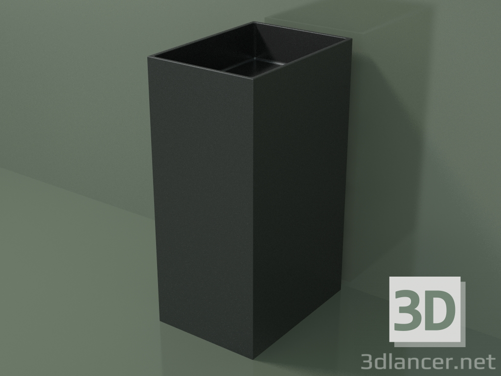 3d model Floor-standing washbasin (03UN16301, Deep Nocturne C38, L 36, P 50, H 85 cm) - preview 3d model Floor-standing washbasin (03UN16301, Deep Nocturne C38, L 36, P 50, H 85 cm) - preview